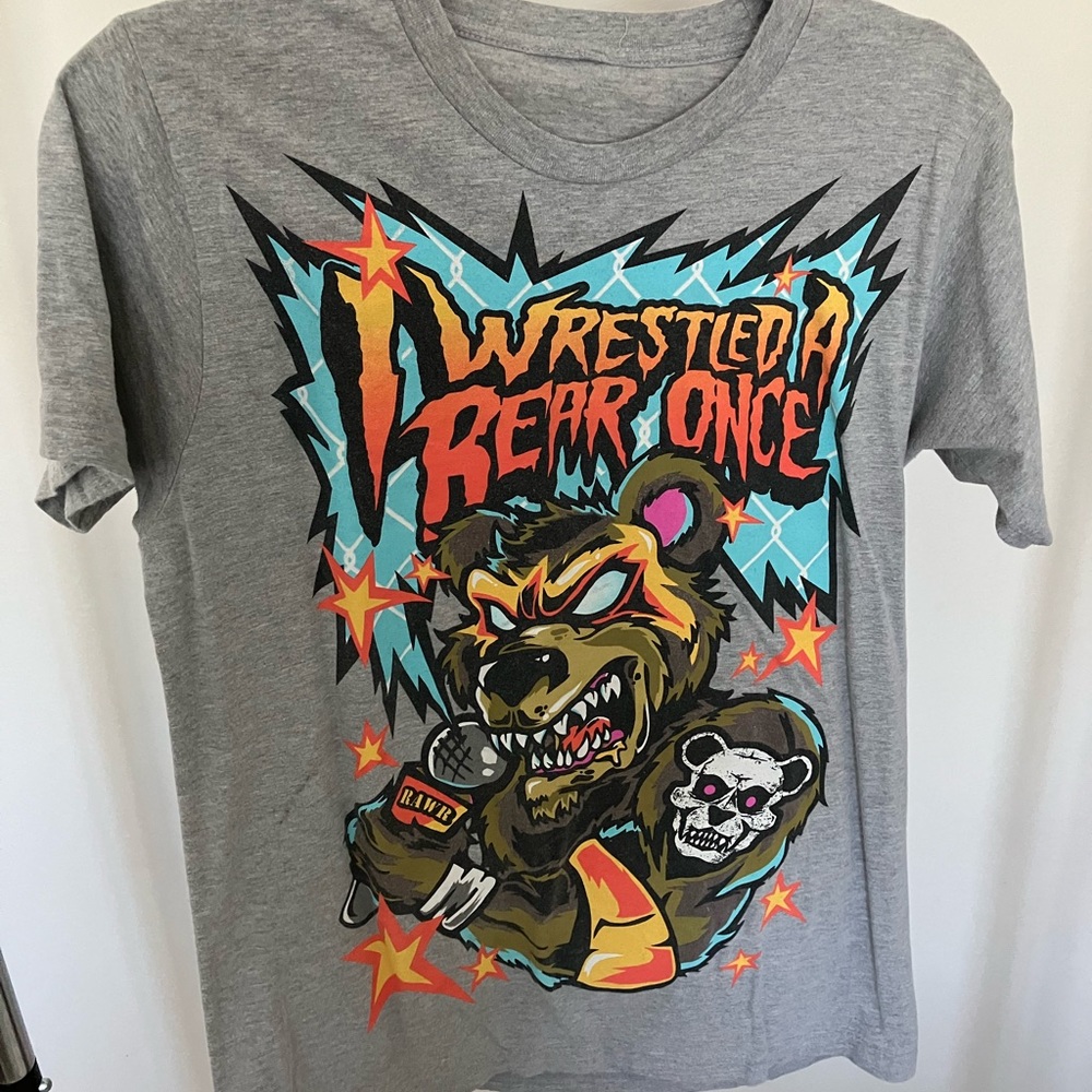I wrestled a bear once band T